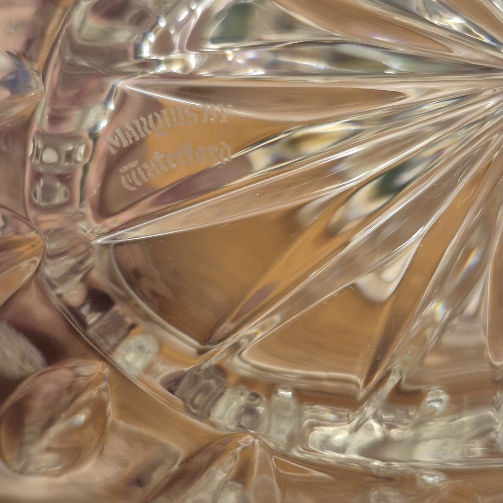 WATERFORD Crystal Basket - Picture 5 of 9